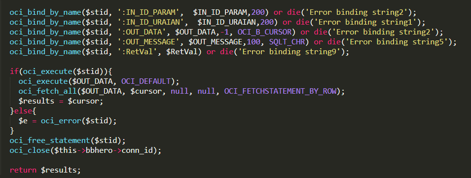 Mengatasi Error oci_execute(): ORA-06502: PL/SQL: numeric or value error: character string buffer too small ORA-06512: at line 1