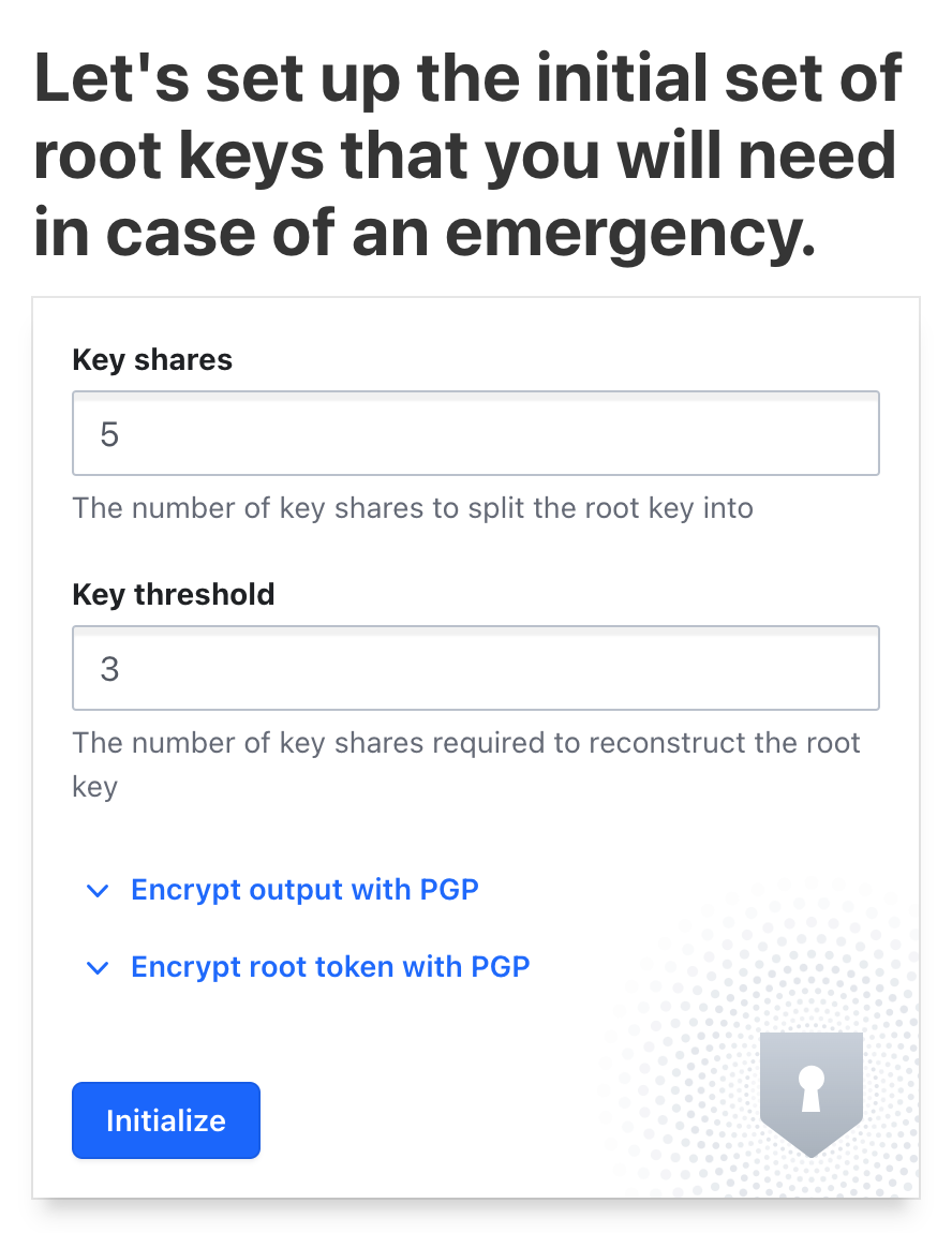 Key shares dan Key threshold